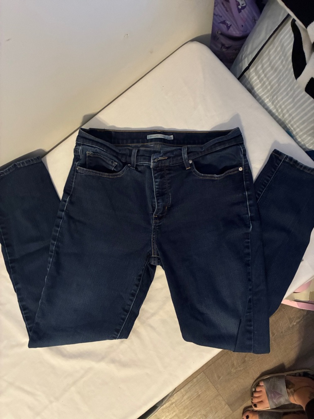 Levi's Dark Indigo Skinny Jeans